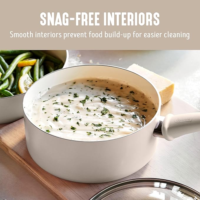 GreenLife 2.5QT Nonstick Saucepan - Image 5