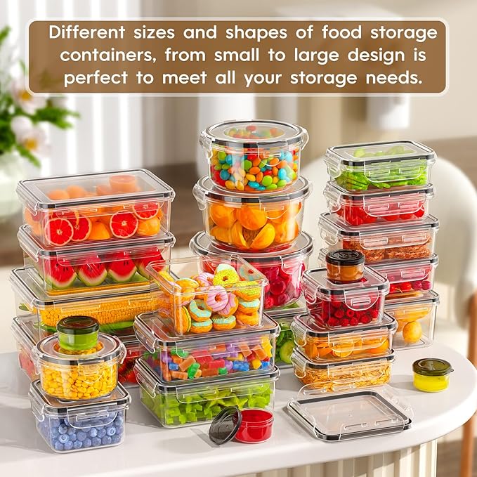 60 PCS Food Storage Containers - Image 8