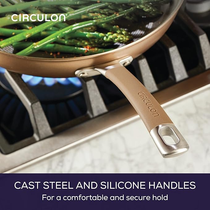 Circulon Premier Professional Hard Anodized Nonstick Cookware Induction Pots - Image 8