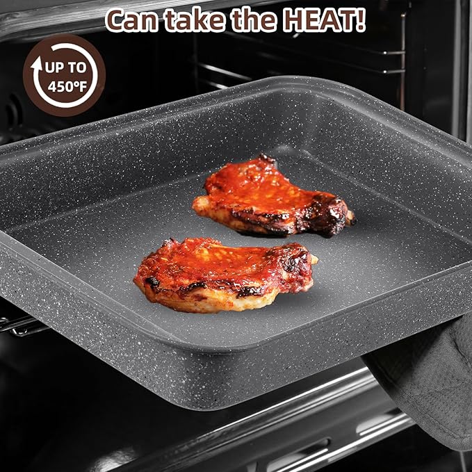 11-Piece Nonstick Baking Pans Set - Image 4