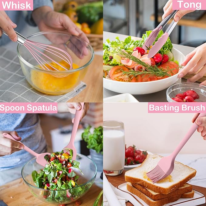 LIANYU 15 Piece Cooking Utensils Set - Image 5