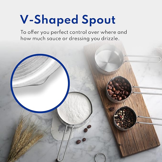New Star Foodservice 42917 Stainless Steel 8-Piece Measuring Cups and Spoons - Image 8