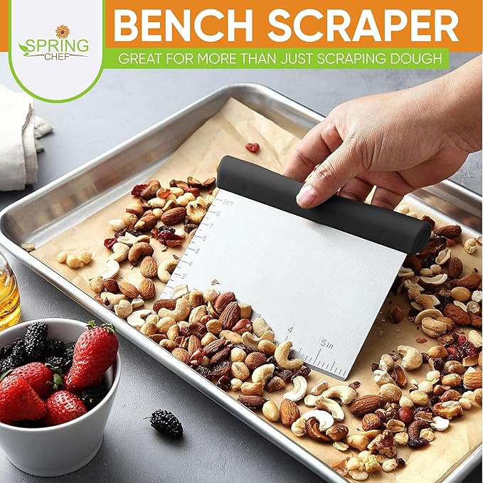 Spring Chef Dough Bench Scraper - Image 2