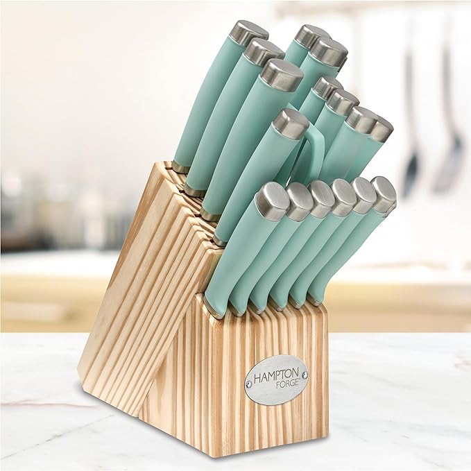 Hampton Forge EpicurePistachio–17Piece BlockSet - Image 4
