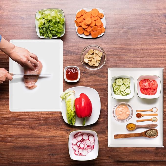 ZVP Disposable Cutting Boards 30 Count, Collapsible Cutting Board Sheet - Image 5