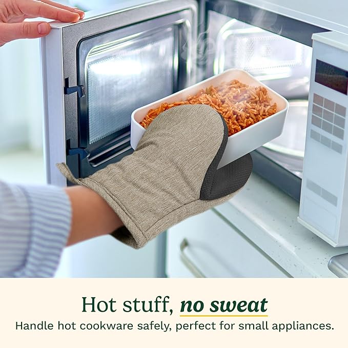 Cuisinart Mini Oven Mitts – 5.5” x 7” Heat-Resistant Kitchen Mitts - Image 2