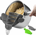 2 Pack Kitchen Gizmo Snap-On Strainer by KitchenGizmo