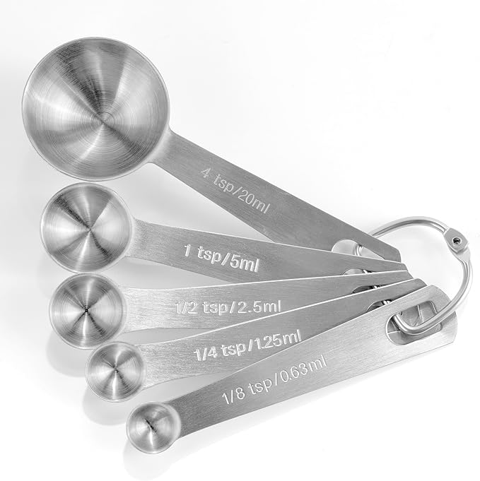 husMait Stainless Steel Measuring Cups & Spoons - Image 7