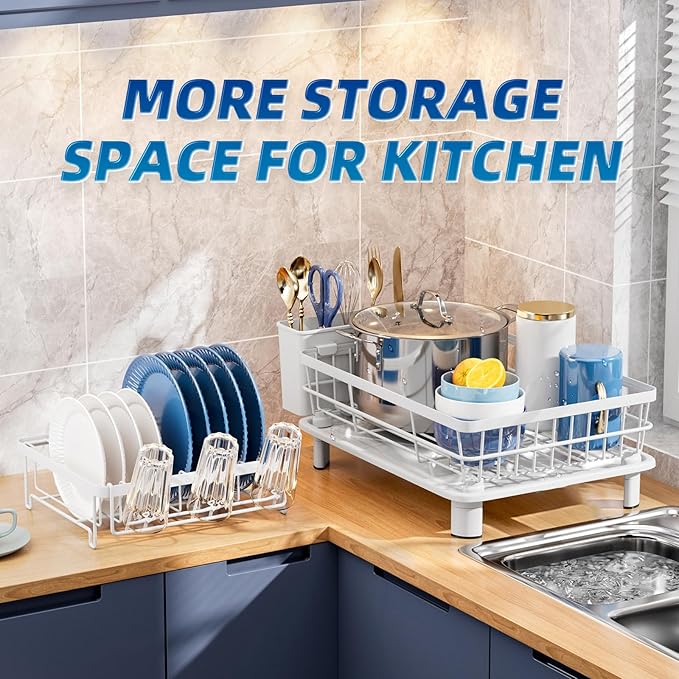 GAOKASE Dish Drying Rack, Stainless Steel-Dish Rack, Dish Racks - Image 6