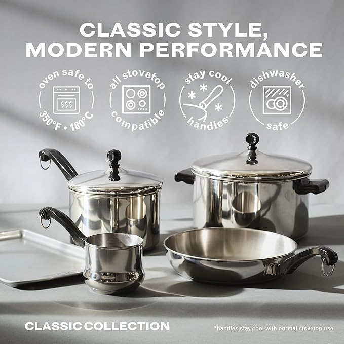 Farberware Classic Series Stainless Steel Pots and Pans - Image 8