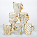 Matrix Gold Porcelain Coffee & Tea Mug Set – Premium Fine Porcelain by CERTIFIEDINTERNATIONAL