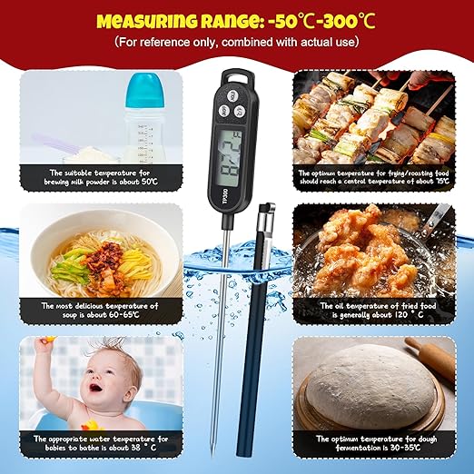 Copkim 6 Pcs Meat Thermometer Food Thermometer - Image 5