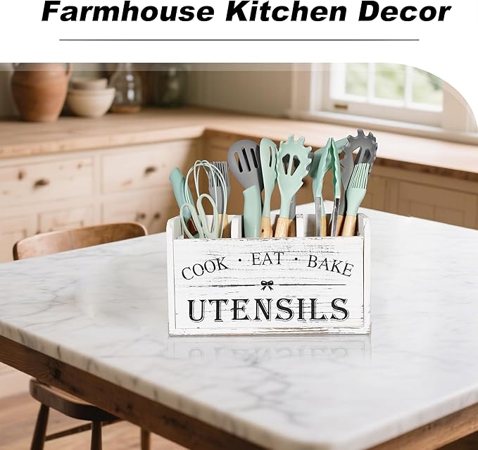 Wooden Kitchen Utensil Holder - Image 6