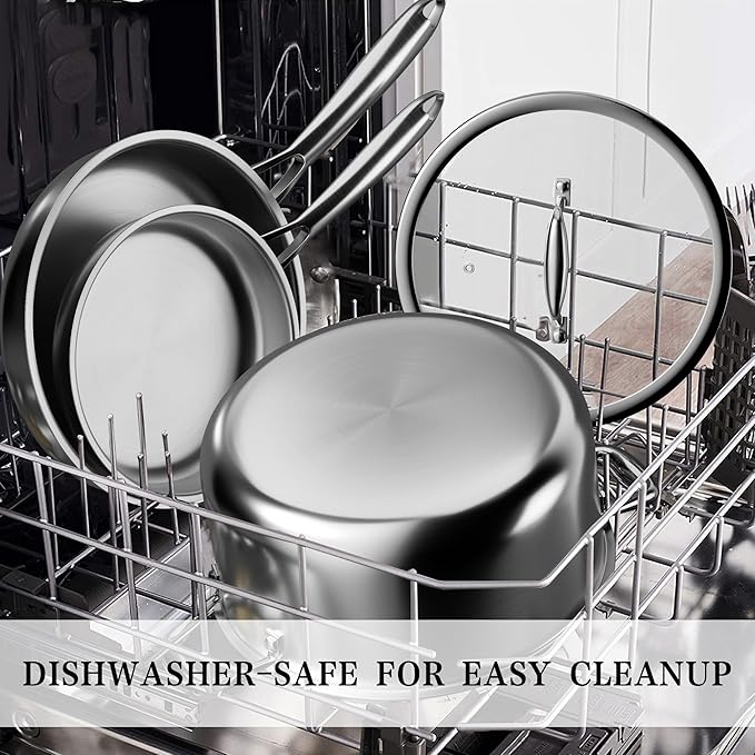Stainless Steel Cookware Set - Image 8