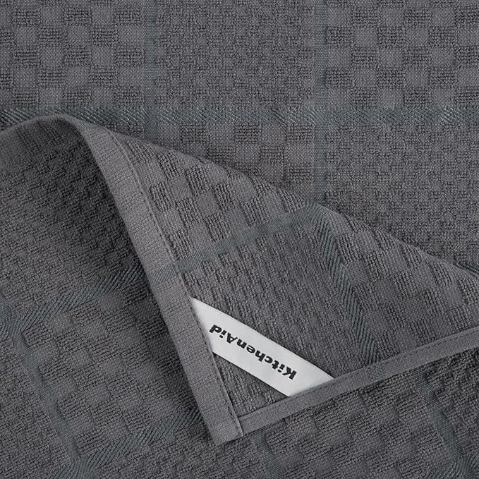 KitchenAid Quilted Cotton Terry Cloth Oven Mitt, Pot Holder, Kitchen Towel - Image 8