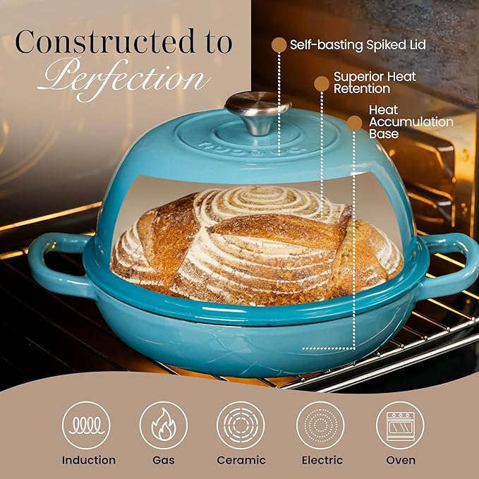 Enamelled Cast Iron Dutch Oven Pot – Dutch Oven - Image 3