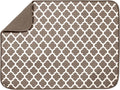 S&T INC. Dish Drying Mat XL, 18” x 24”, Absorbent Microfiber Kitchen Counter Mat by STINC
