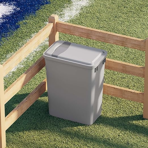 Dowell Wastebasket Trash Can Container, Plastic Garbage Bin, - Image 4
