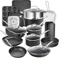 Granitestone 20 Pc Pots and Pans Set Nonstick Kitchen Cookware Set by Granitestone+