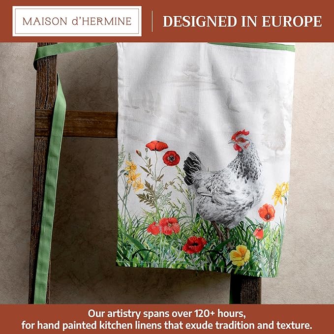 Maison d' Hermine 100% Cotton Apron - Image 2