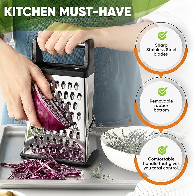 Spring Chef Professional Cheese Grater - Image 3