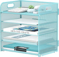 Supeasy 5 Trays Paper Organizer Letter Tray by SUPEASY