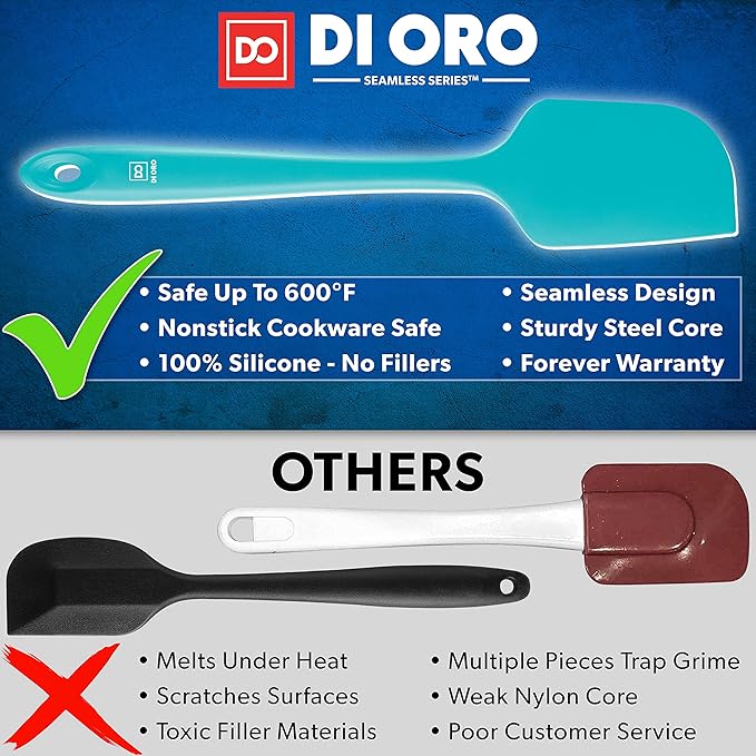 DI ORO Silicone Spatula Set - Image 2