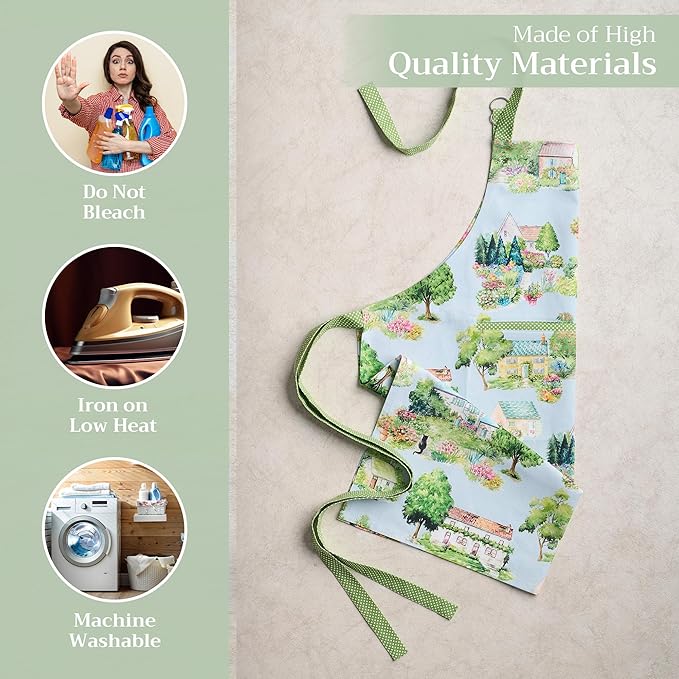 Maison d' Hermine 100% Cotton Apron - Image 3