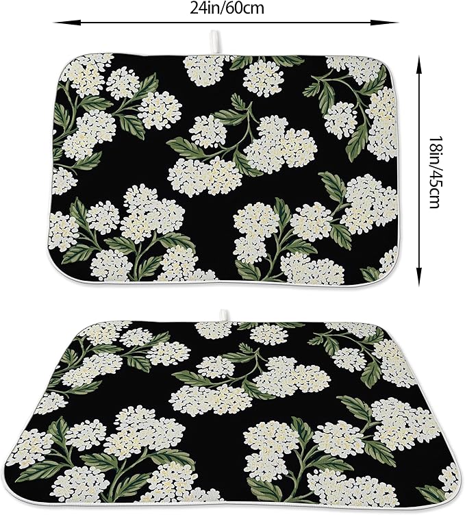 Spring Dish Drying Mat 18x24 Inches - Image 2