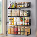 Mystozer 4 Pack Magnetic Spice Rack by Mystozer