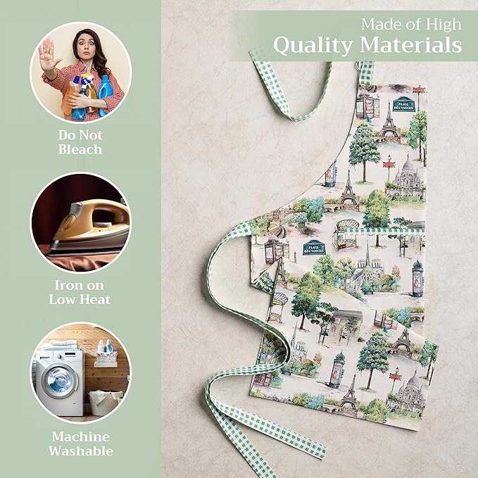 Maison d' Hermine 100% Cotton Apron - Image 3