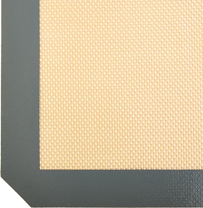 Amazon Basics Non-Stick Silicone Baking Mat, Food Safe, Dishwasher Safe - Image 3
