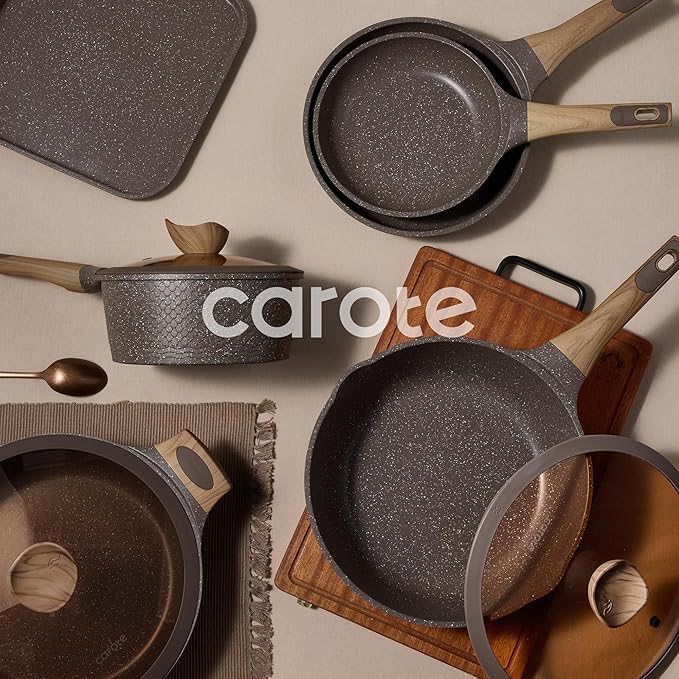 CAROTE 31pcs Pots and Pans Set Non Stick, Cookware Set Pots and Pans Induction - Image 9