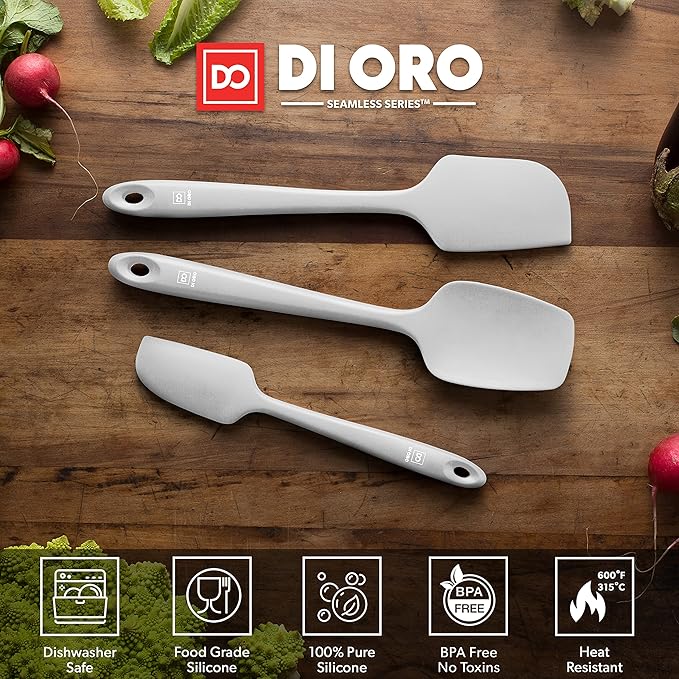 DI ORO Silicone Spatula Set - Image 3