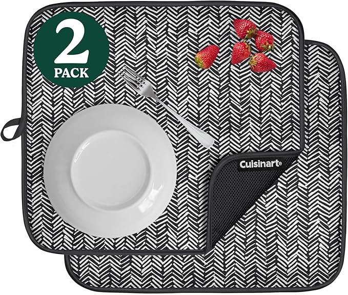 Cuisinart Dish Drying Mats for Kitchen Counter by BestBrands