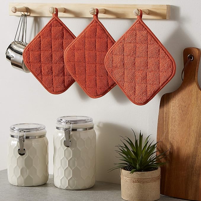 DII Basic Terry Collection Quilted 100% Cotton, 3 Piece - Image 4