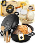 CRUSTLOVE Cast Iron Dutch Oven for Bread Baking by CRUSTLOVE
