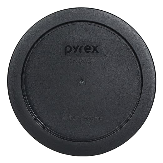 Pyrex 7201-PC 4-Cup Black Food Storage Replacement Lid - Image 3