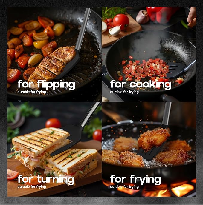 BakeRoyal Silicone Spatula Set - Image 3