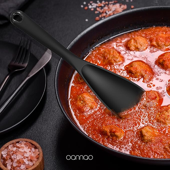 oannao Silicone Kitchen Utensils Set, 600°F Heat Resistant Silicone Cooking - Image 2