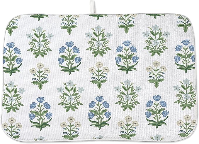 Spring Dish Drying Mat 18x24 Inches by OFIRD