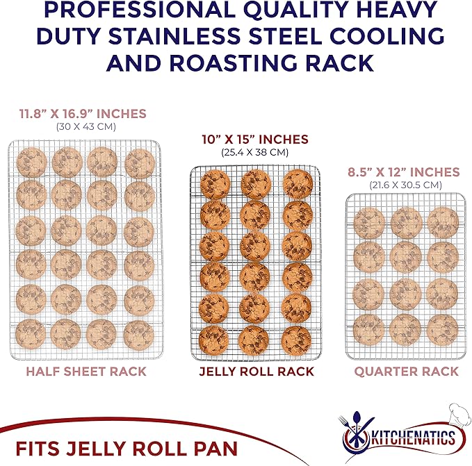 KITCHENATICS Jelly Roll Cooling Rack - Image 2