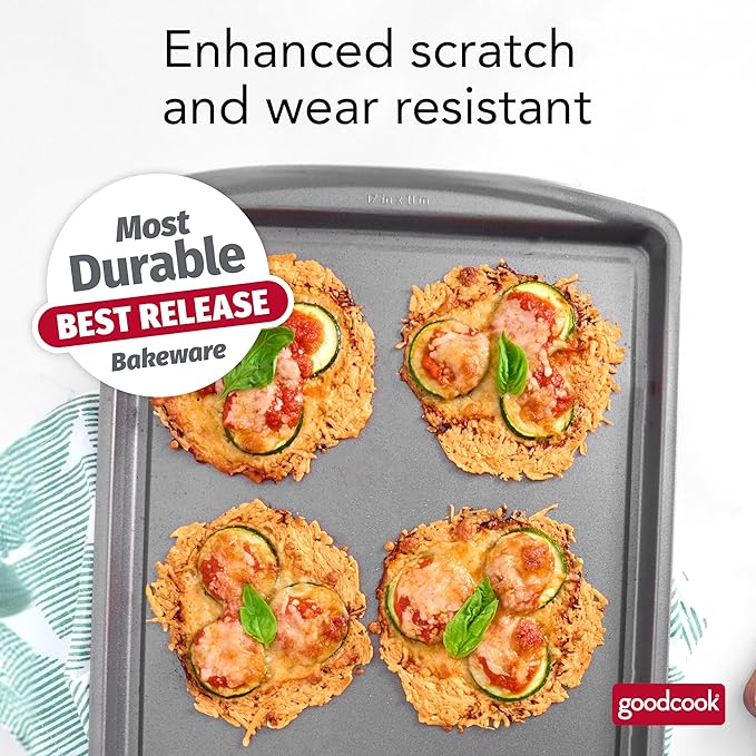 GoodCook Everyday Nonstick Steel Baking Sheet, 17 x 11-Inch - Image 7