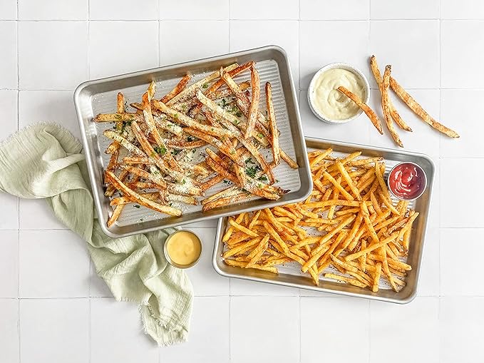 USA Pan Bakeware Nonstick Quarter Sheet Pan, Baking Sheet Aluminized Steel - Image 5