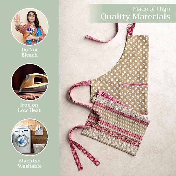 Maison d' Hermine 100% Cotton Apron - Image 3