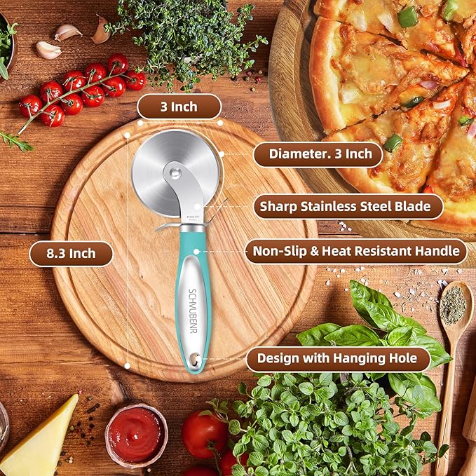 SCHVUBENR Premium Pizza Cutter Wheel - Image 5