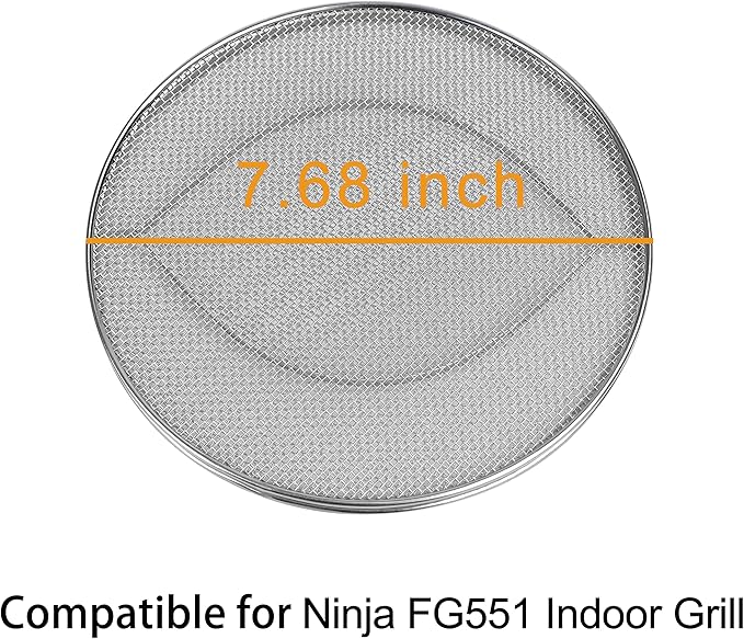 Splatter Shield for Ninja FG551 Foodi, Accessories for Ninja Foodi Smart XL - Image 2