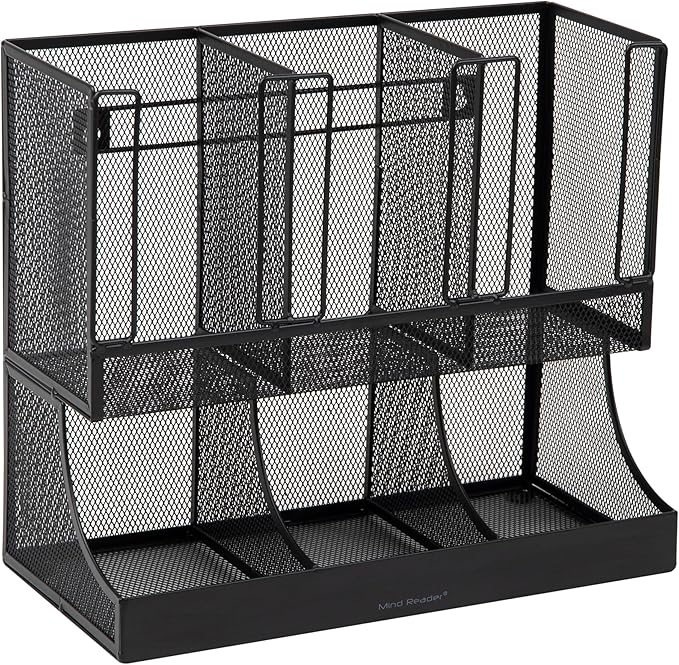 Mind Reader Multipurpose Countertop Organizer, Office Breakrooms, Cup and - Image 7