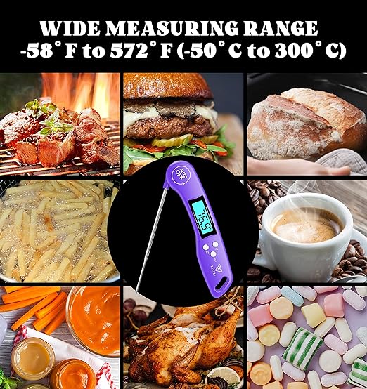 DOQAUS Digital Meat Thermometer, Instant Read Food Thermometer - Image 7