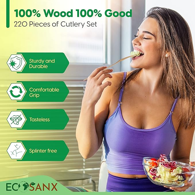 Bamboo Cutlery Set - Image 3